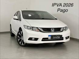 HONDA - CIVIC - 2015/2016 - Branca - R$ 83.900,00