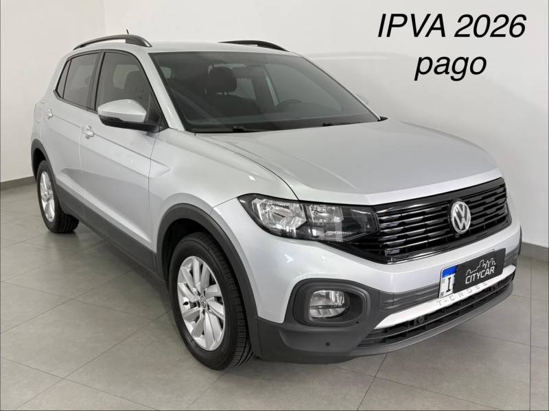 VOLKSWAGEN - T-CROSS - 2019/2020 - Prata - R$ 96.900,00